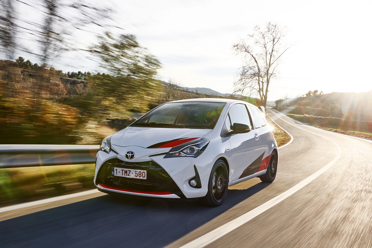 Toyota Yaris GRMN w ruchu