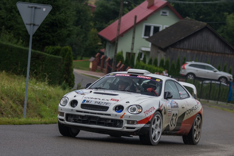 Toyota Celica GT-Four w czasie Rajdu Rzeszowskiego 2018