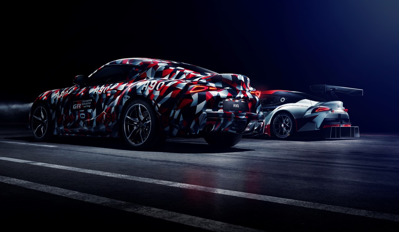 Toyota Supra 2019 w kamuflarzu