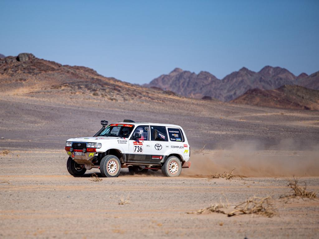 Michał Horodeński / Arkadiusz Sałaciński - LC HDJ80 - ceremonia startu i prolog Dakar Classic 2024