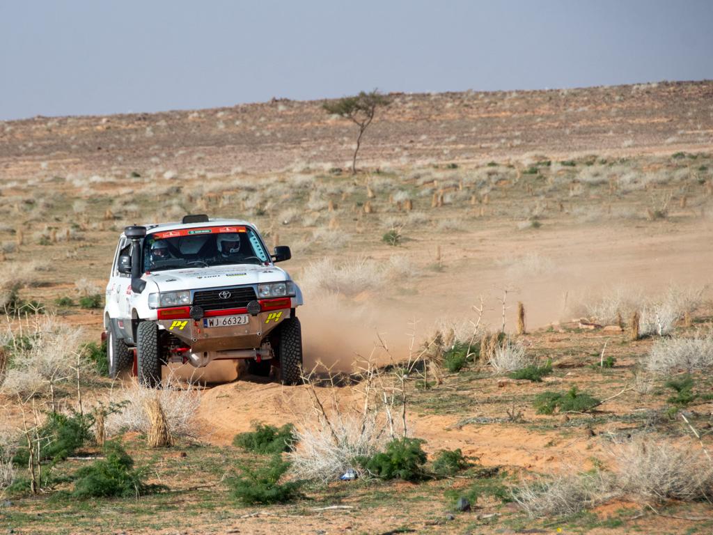 Etap 2. Dakar Classic 2024 - Michał Horodeński / Arkadiusz Sałaciński - LC HDJ80