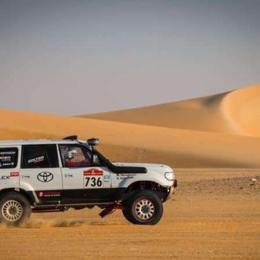 Etap 6. 48H Chrono Dakar Classic 2024 - Michał Horodeński / Arkadiusz Sałaciński - LC HDJ80