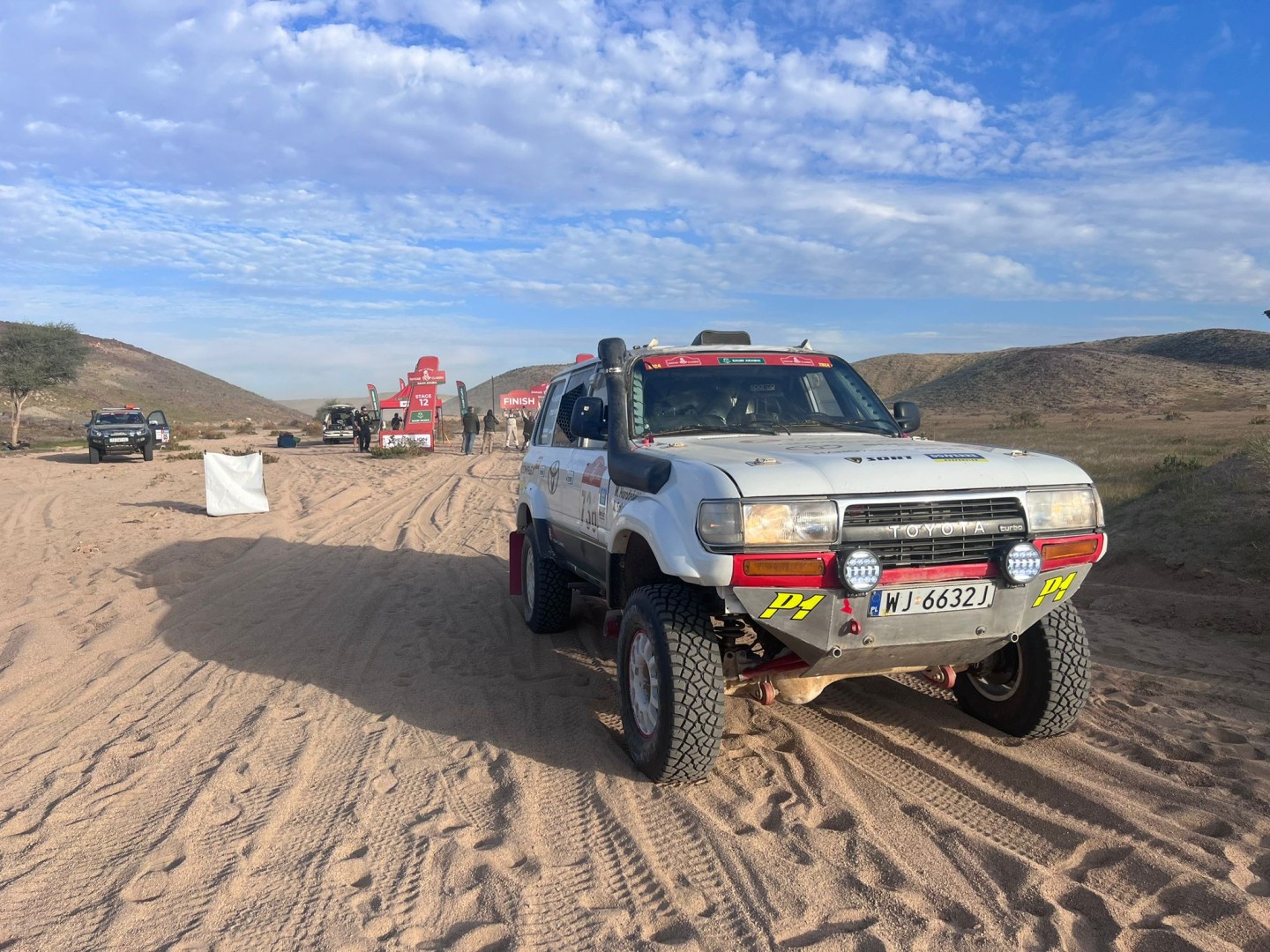 12. Etap Rajdu Dakar Classic 2024 - Michał Horodeński / Arkadiusz Sałaciński - LC HDJ80