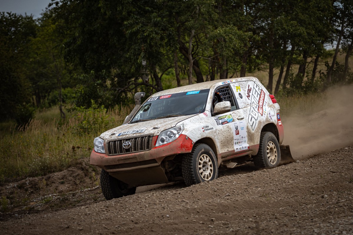 Baja Poland 2021 - załoga Sołtys / Brakowiecki - Toyota Land Cruiser KDJ155 T2