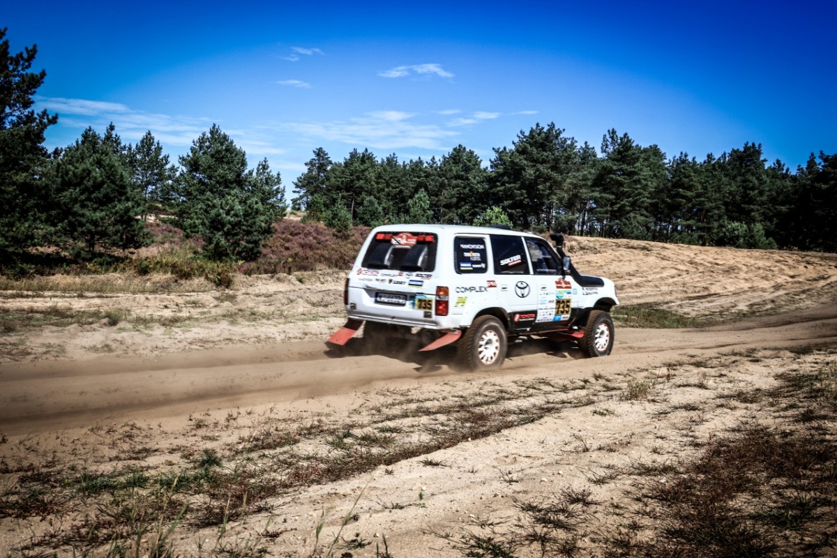 TOYOTA TEAM CLASSIC - Michał Horodeński i Arkadiusz Sałaciński - Toyota Land Cruiser HDJ80 - BAJA POLAND 2024