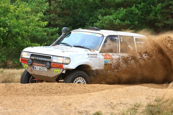 TOYOTA TEAM CLASSIC - Michał Horodeński i Arkadiusz Sałaciński - Toyota Land Cruiser HDJ80 - BAJA POLAND 2024