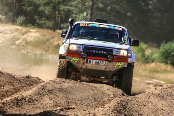 TOYOTA TEAM CLASSIC - Michał Horodeński i Arkadiusz Sałaciński - Toyota Land Cruiser HDJ80 - BAJA POLAND 2024