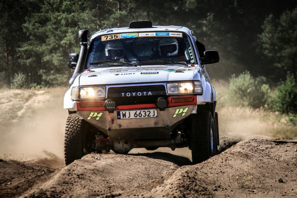 TOYOTA TEAM CLASSIC - Michał Horodeński i Arkadiusz Sałaciński - Toyota Land Cruiser HDJ80 - BAJA POLAND 2024