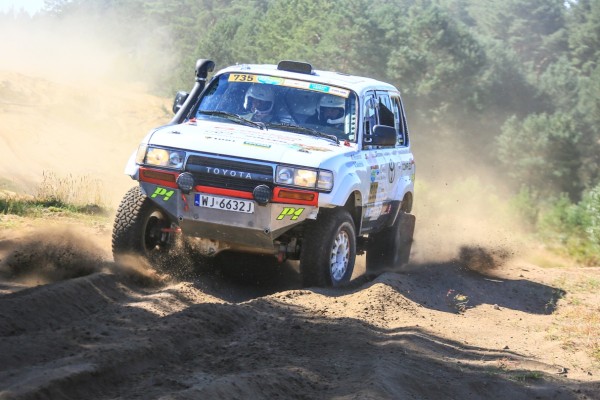 TOYOTA TEAM CLASSIC - Michał Horodeński i Arkadiusz Sałaciński - Toyota Land Cruiser HDJ80 - BAJA POLAND 2024