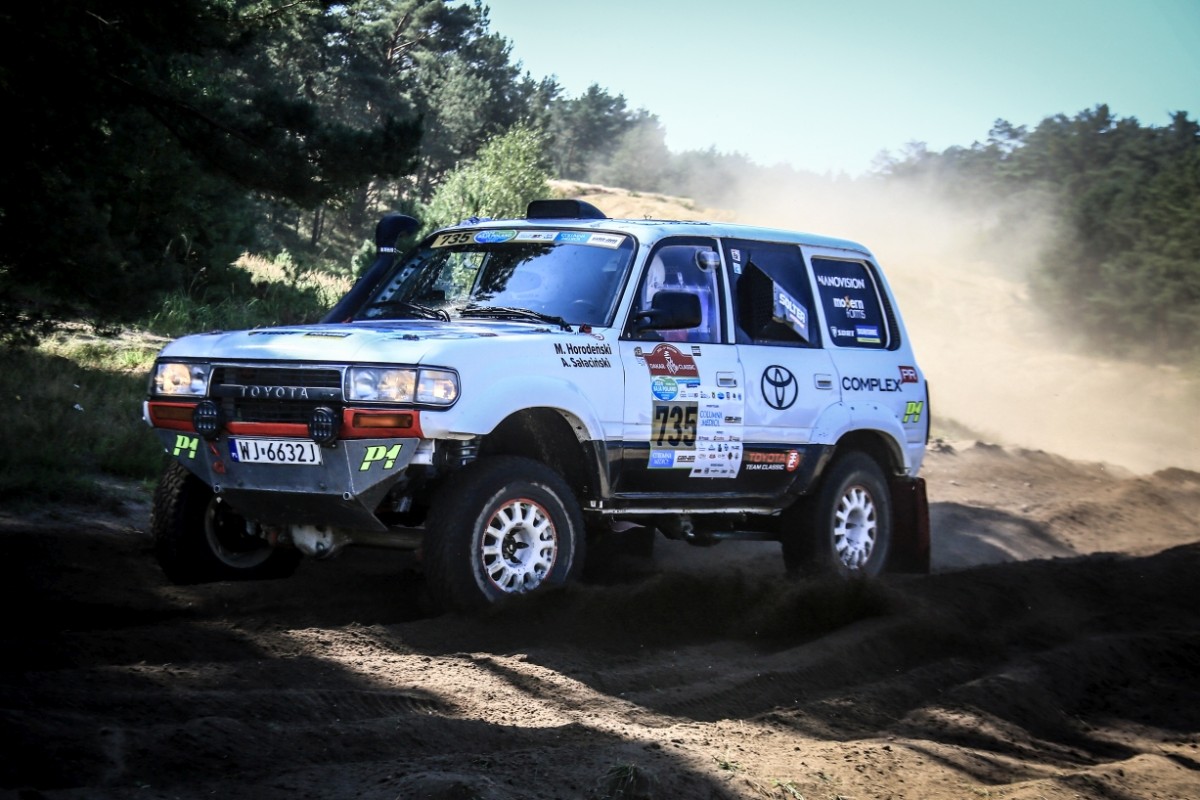 TOYOTA TEAM CLASSIC - Michał Horodeński i Arkadiusz Sałaciński - Toyota Land Cruiser HDJ80 - BAJA POLAND 2024