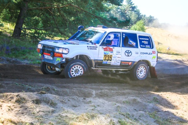 TOYOTA TEAM CLASSIC - Michał Horodeński i Arkadiusz Sałaciński - Toyota Land Cruiser HDJ80 - BAJA POLAND 2024