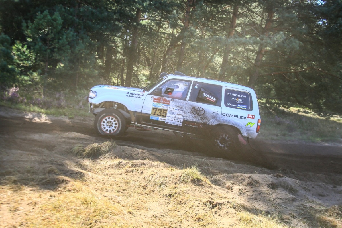 TOYOTA TEAM CLASSIC - Michał Horodeński i Arkadiusz Sałaciński - Toyota Land Cruiser HDJ80 - BAJA POLAND 2024