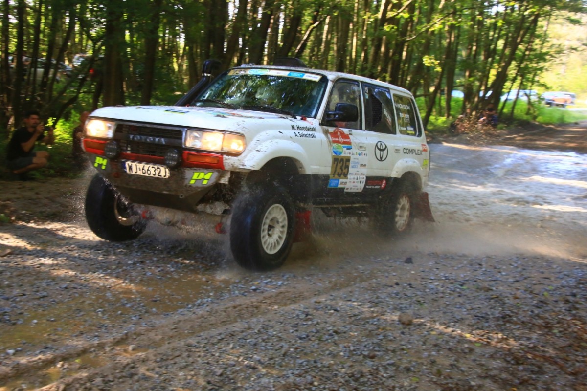 TOYOTA TEAM CLASSIC - Michał Horodeński i Arkadiusz Sałaciński - Toyota Land Cruiser HDJ80 - BAJA POLAND 2024