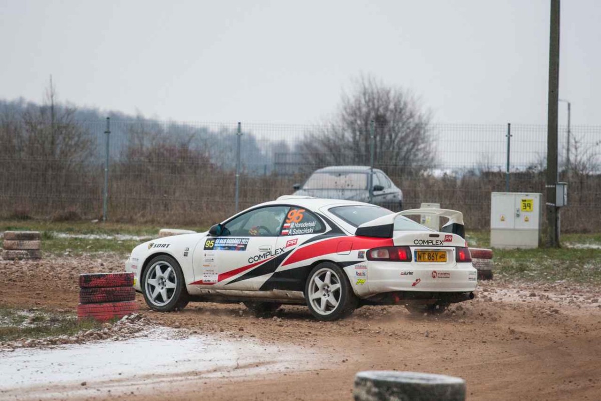 Załoga Michał Horodeński / Arkadiusz Sałaciński - Toyota Celica GT-Four ST205 - 60. Rajd Barbórka 2022