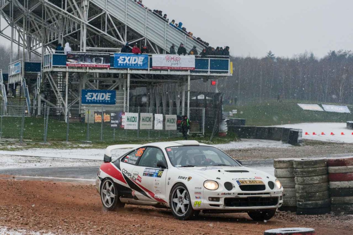 Załoga Michał Horodeński / Arkadiusz Sałaciński - Toyota Celica GT-Four ST205 - 60. Rajd Barbórka 2022