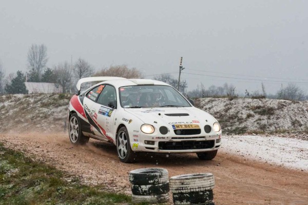 Załoga Michał Horodeński / Arkadiusz Sałaciński - Toyota Celica GT-Four ST205 - 60. Rajd Barbórka 2022