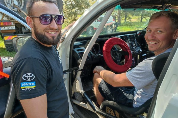 Trening TOYOTA Team Classic przed Baja Wysoka Grzęda 2021