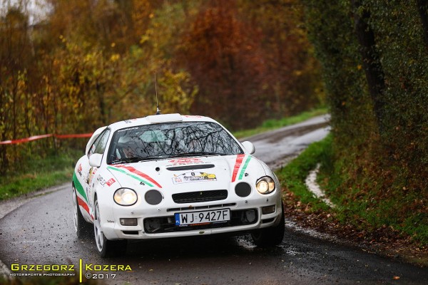 3. Rajd Grodzki - załoga Horodeński / Sałaciński - Toyota Celica GT-Four ST205