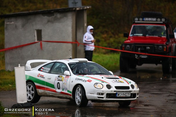 3. Rajd Grodzki - załoga Horodeński / Sałaciński - Toyota Celica GT-Four ST205