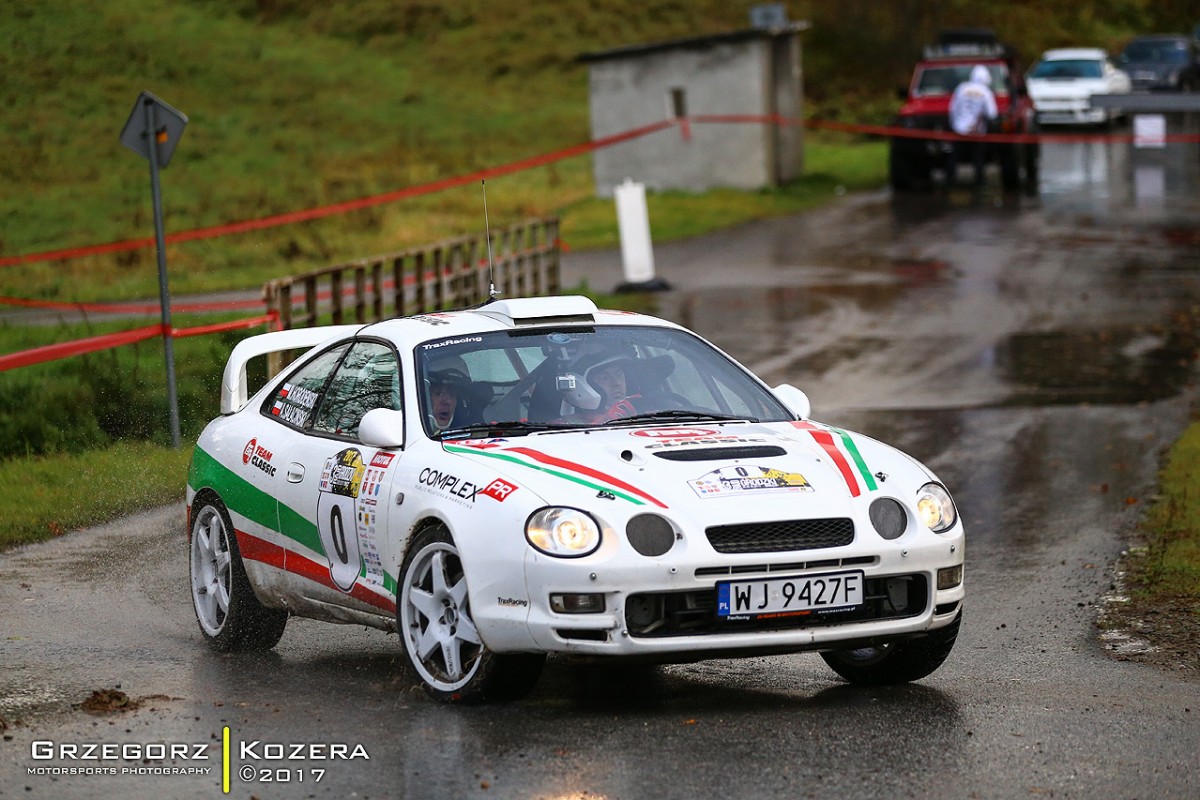 3. Rajd Grodzki - załoga Horodeński / Sałaciński - Toyota Celica GT-Four ST205