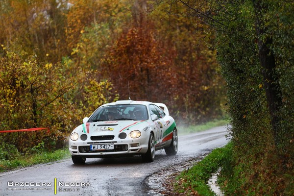 3. Rajd Grodzki - załoga Horodeński / Sałaciński - Toyota Celica GT-Four ST205