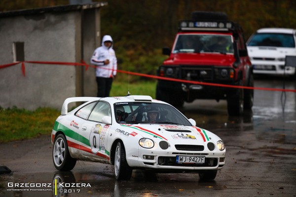 3. Rajd Grodzki - załoga Horodeński / Sałaciński - Toyota Celica GT-Four ST205