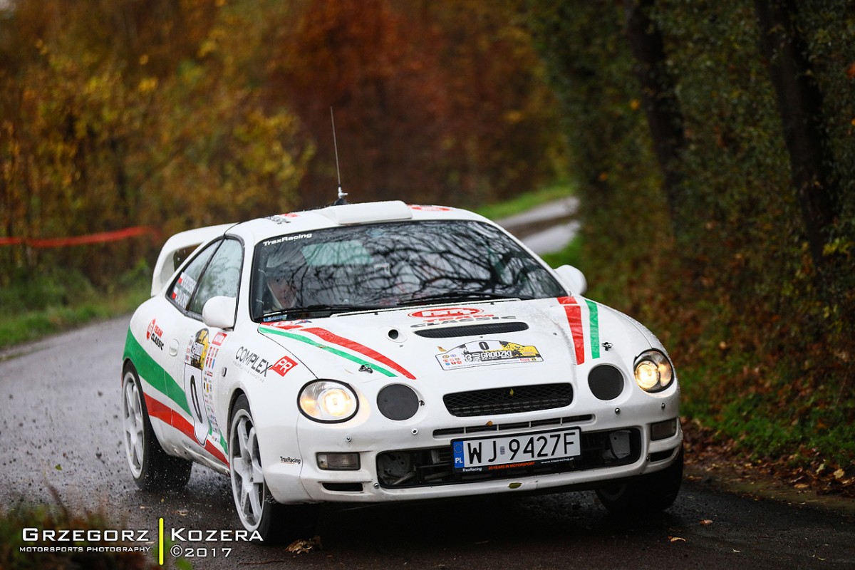 3. Rajd Grodzki - załoga Horodeński / Sałaciński - Toyota Celica GT-Four ST205