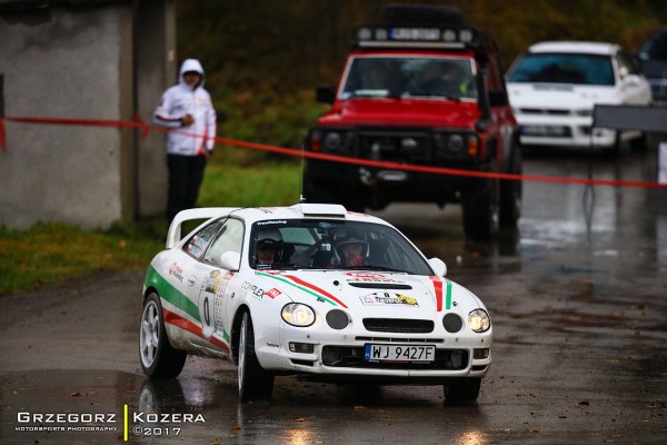 3. Rajd Grodzki - załoga Horodeński / Sałaciński - Toyota Celica GT-Four ST205