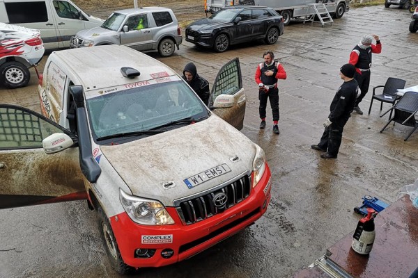 Trening TOYOTA Team Classic przed Wysoka Grzęda Baja Drawsko Pomorskie2021