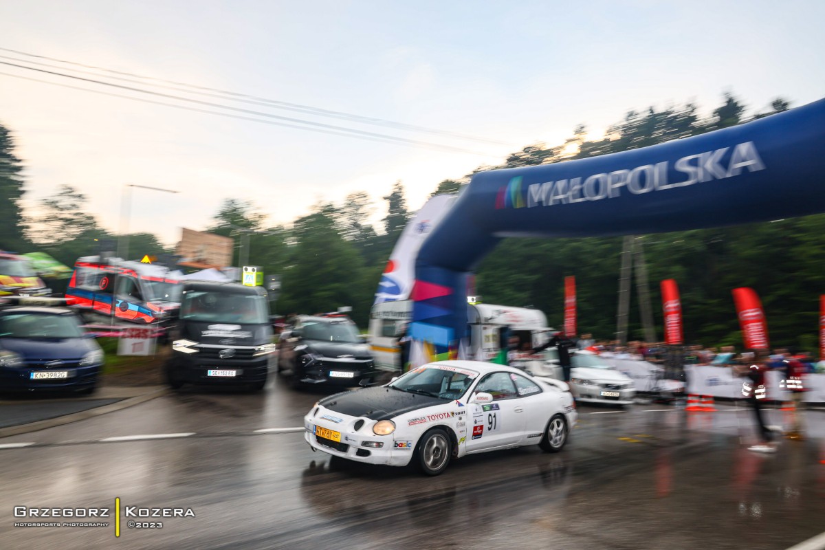 Katarzyna Smółka - Toyota Celica GT TRC - GSMP Limanowa 2023