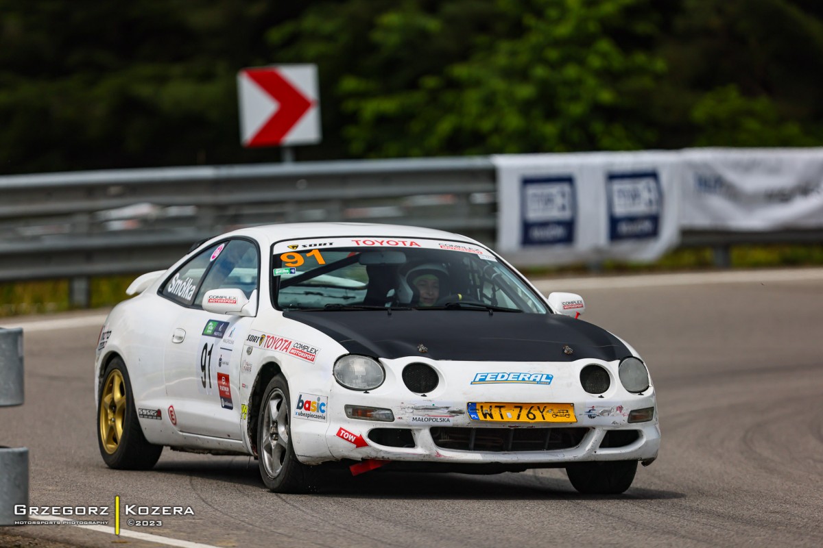 Katarzyna Smółka - Toyota Celica GT TRC - GSMP Limanowa 2023