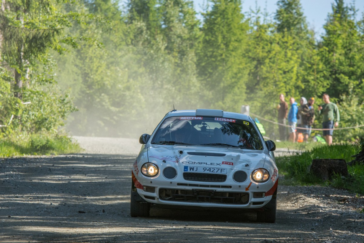 52. Rajd Dolnośląski 2018 - załoga Horodeński / Sałaciński - Toyota Celica GT-Four ST205