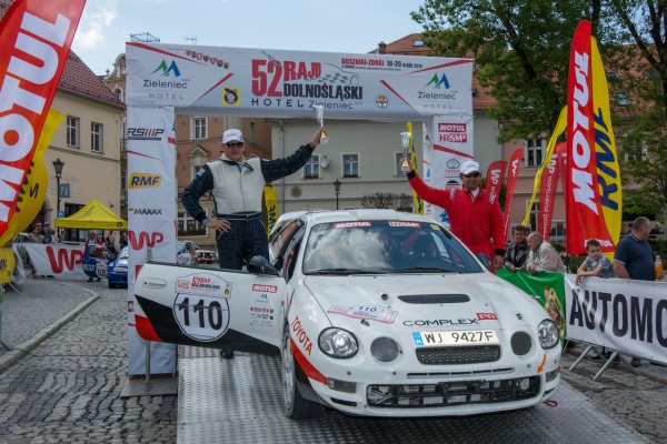 52. Rajd Dolnośląski 2018 - załoga Horodeński / Sałaciński - Toyota Celica GT-Four ST205