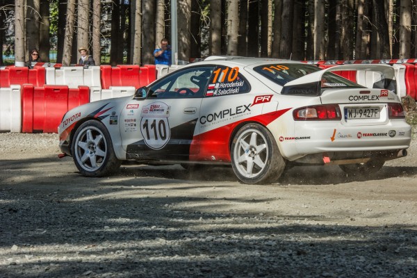 52. Rajd Dolnośląski 2018 - załoga Horodeński / Sałaciński - Toyota Celica GT-Four ST205