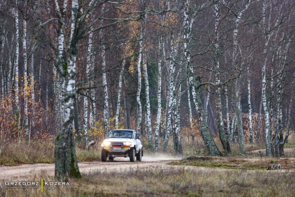 TOYOTA TEAM CLASSIC - Michał Horodeński i Arkadiusz Sałaciński - Toyota Land Cruiser HDJ80 - Rajd Niepodległości 2024