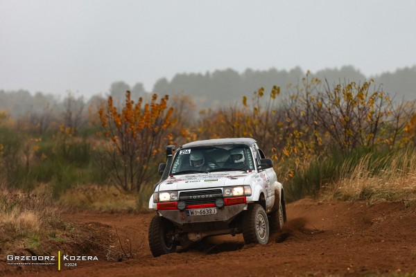 TOYOTA TEAM CLASSIC - Michał Horodeński i Arkadiusz Sałaciński - Toyota Land Cruiser HDJ80 - Rajd Niepodległości 2024