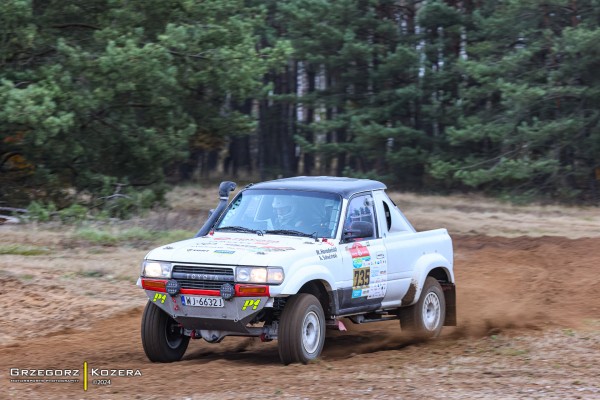 TOYOTA TEAM CLASSIC - Michał Horodeński i Arkadiusz Sałaciński - Toyota Land Cruiser HDJ80 - Rajd Niepodległości 2024