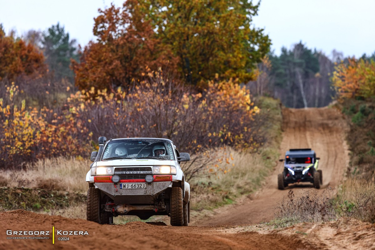 TOYOTA TEAM CLASSIC - Michał Horodeński i Arkadiusz Sałaciński - Toyota Land Cruiser HDJ80 - Rajd Niepodległości 2024