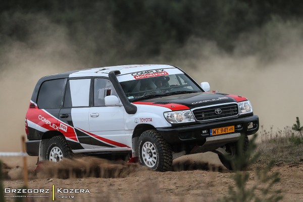 Wysoka Grzęda Baja Drawsko Pomorskie 2019 - załoga Horodeński / Wasik - Toyota Land Cruiser HDJ100 T2