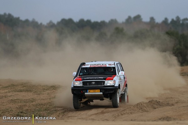 Wysoka Grzęda Baja Drawsko Pomorskie 2019 - załoga Horodeński / Wasik - Toyota Land Cruiser HDJ100 T2