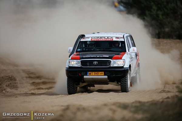 Wysoka Grzęda Baja Drawsko Pomorskie 2019 - załoga Horodeński / Wasik - Toyota Land Cruiser HDJ100 T2