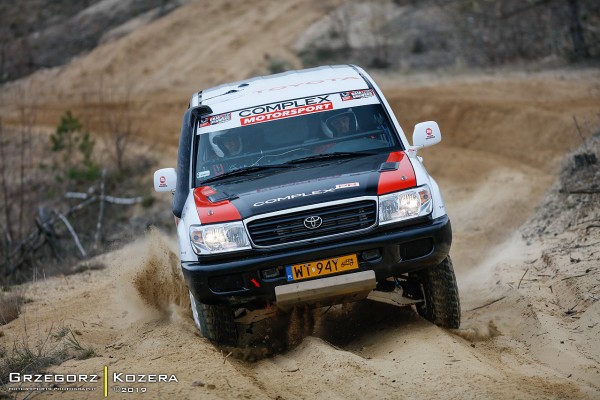 Wysoka Grzęda Baja Drawsko Pomorskie 2019 - załoga Horodeński / Wasik - Toyota Land Cruiser HDJ100 T2