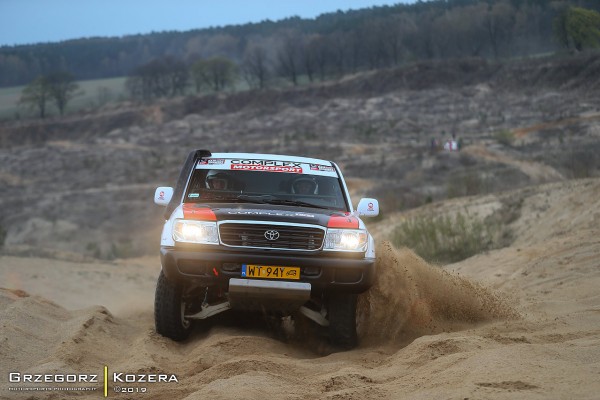 Wysoka Grzęda Baja Drawsko Pomorskie 2019 - załoga Horodeński / Wasik - Toyota Land Cruiser HDJ100 T2