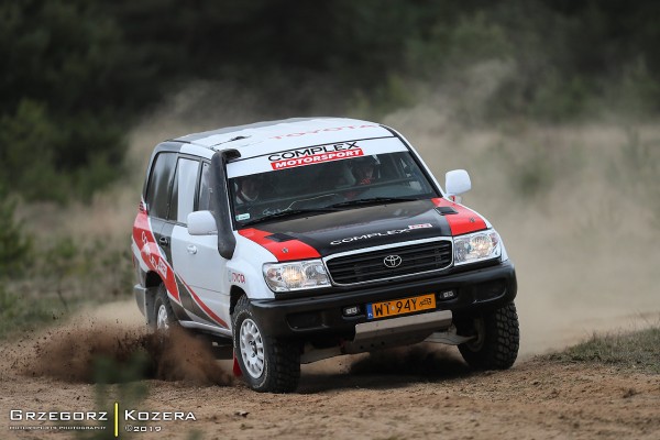 Wysoka Grzęda Baja Drawsko Pomorskie 2019 - załoga Horodeński / Wasik - Toyota Land Cruiser HDJ100 T2