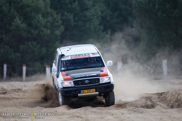 Wysoka Grzęda Baja Drawsko Pomorskie 2019 - załoga Horodeński / Wasik - Toyota Land Cruiser HDJ100 T2