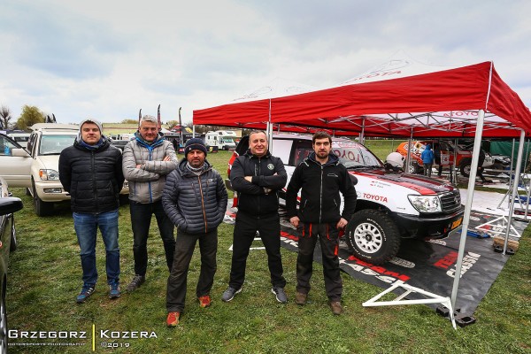 Wysoka Grzęda Baja Drawsko Pomorskie 2019 - załoga Horodeński / Wasik - Toyota Land Cruiser HDJ100 T2