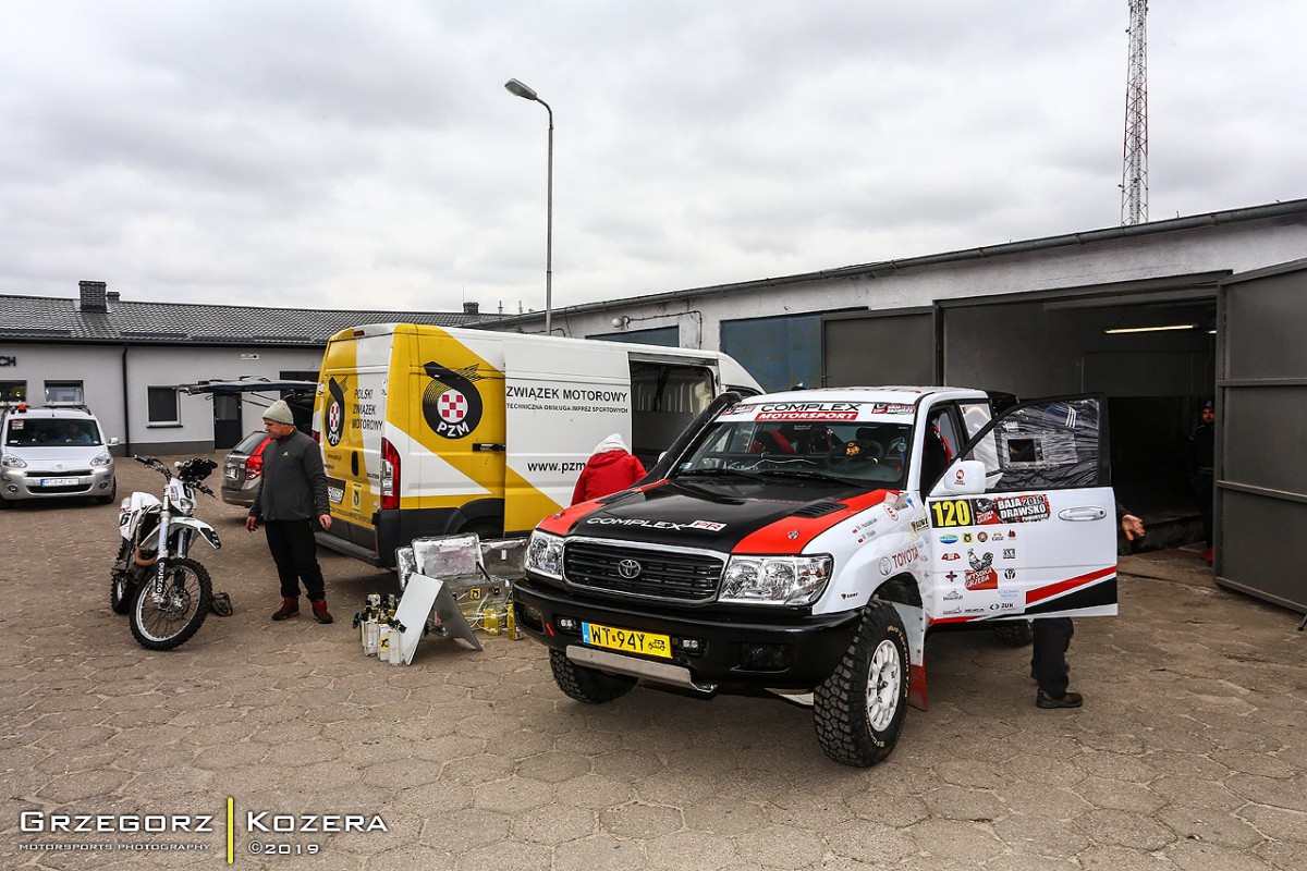 Wysoka Grzęda Baja Drawsko Pomorskie 2019 - załoga Horodeński / Wasik - Toyota Land Cruiser HDJ100 T2