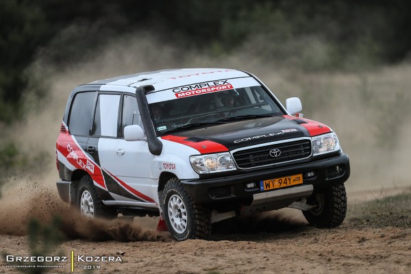 Wysoka Grzęda Baja Drawsko Pomorskie 2019 - załoga Horodeński / Wasik - Toyota Land Cruiser HDJ100 T2