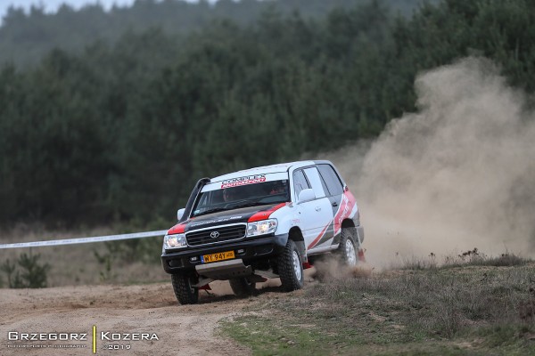 Wysoka Grzęda Baja Drawsko Pomorskie 2019 - załoga Horodeński / Wasik - Toyota Land Cruiser HDJ100 T2