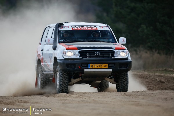 Wysoka Grzęda Baja Drawsko Pomorskie 2019 - załoga Horodeński / Wasik - Toyota Land Cruiser HDJ100 T2